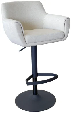 Homeville Agnes stof creme/sort