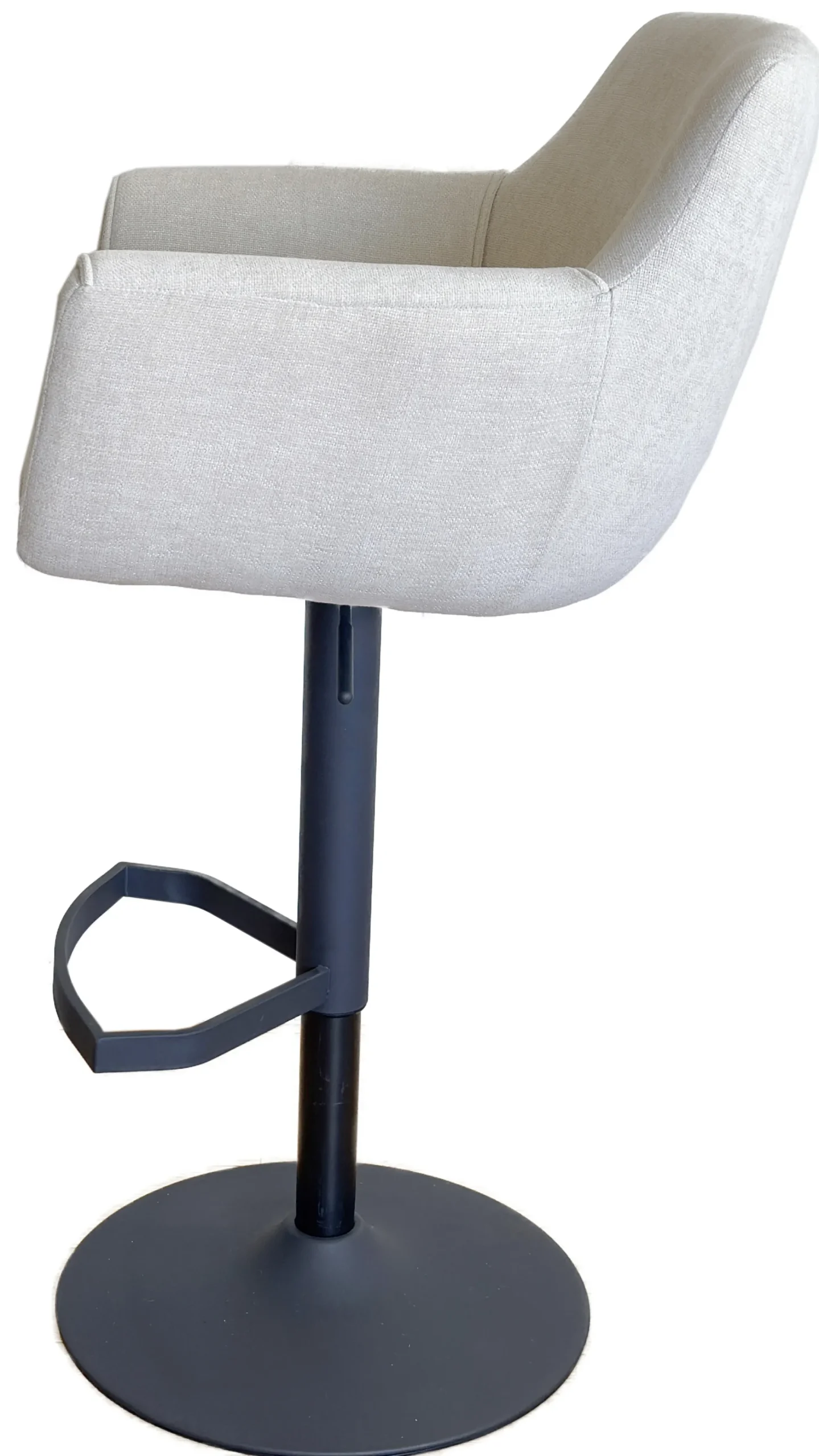 Homeville Agnes stof creme/sort