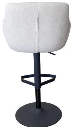 Homeville Agnes stof creme/sort