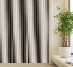 Homeville Akustikpanel lys eg 240x60,5x1,3cm
