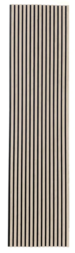 Homeville Akustikpanel lys eg 280x60,5x1,3cm