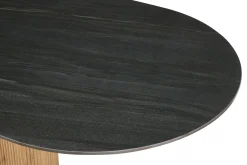 Homeville Alba 180x90x76cm mørkegrå/natur