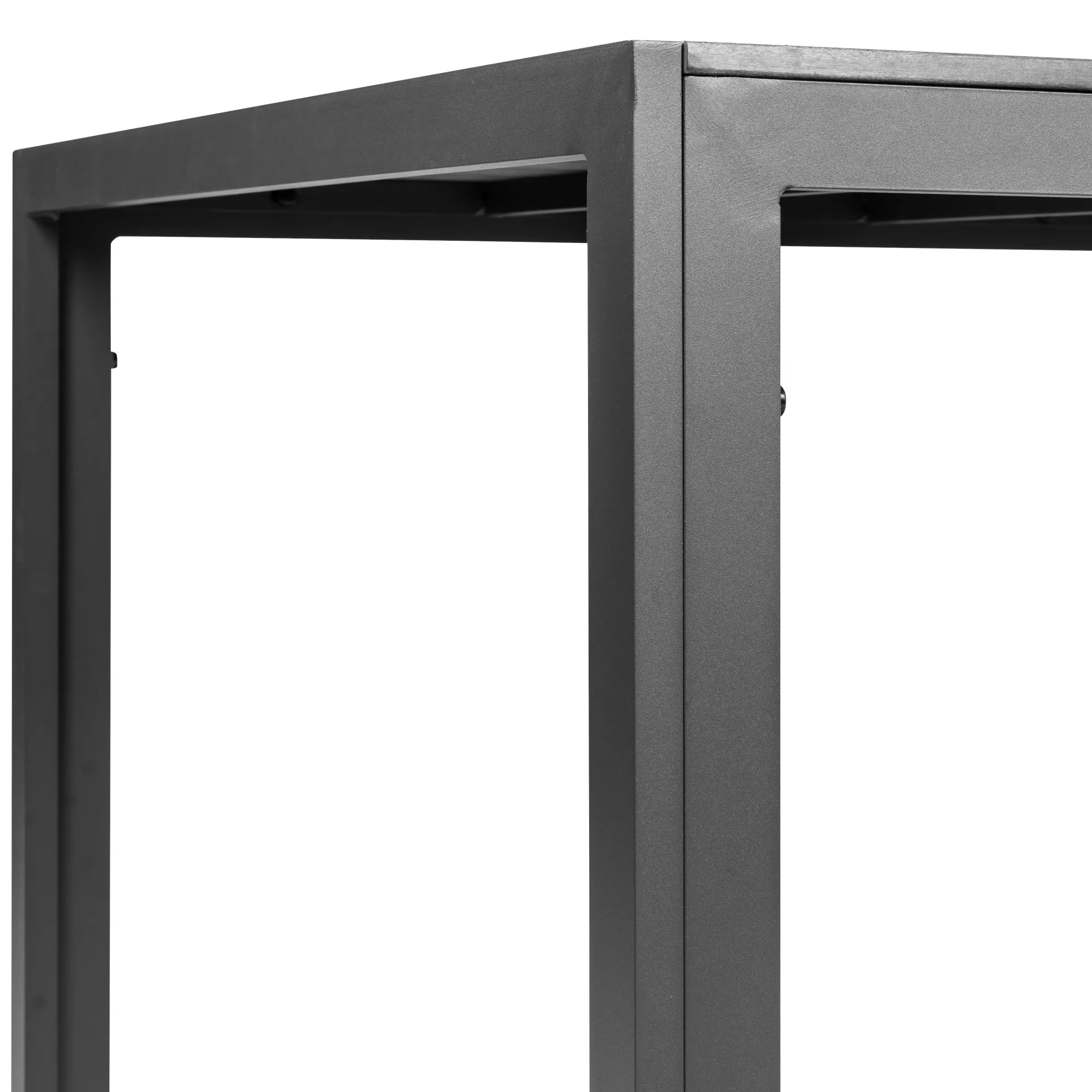 Homeville Almada nonwood mørkegrå 150x90x74cm