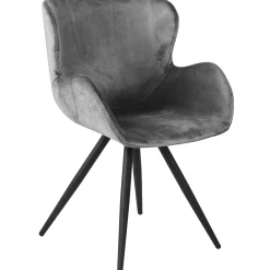 Homeville Alma grå velour