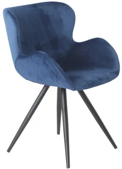Homeville Alma velour blå