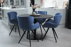 Homeville Alma velour blå
