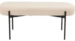 Homeville Amalie teddystof beige/sort