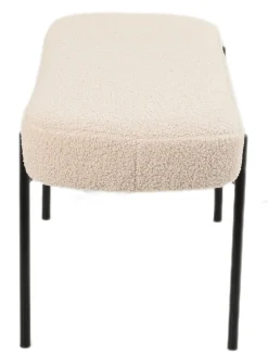 Homeville Amalie teddystof beige/sort