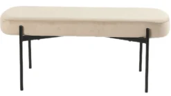 Homeville Amalie velour beige/sort