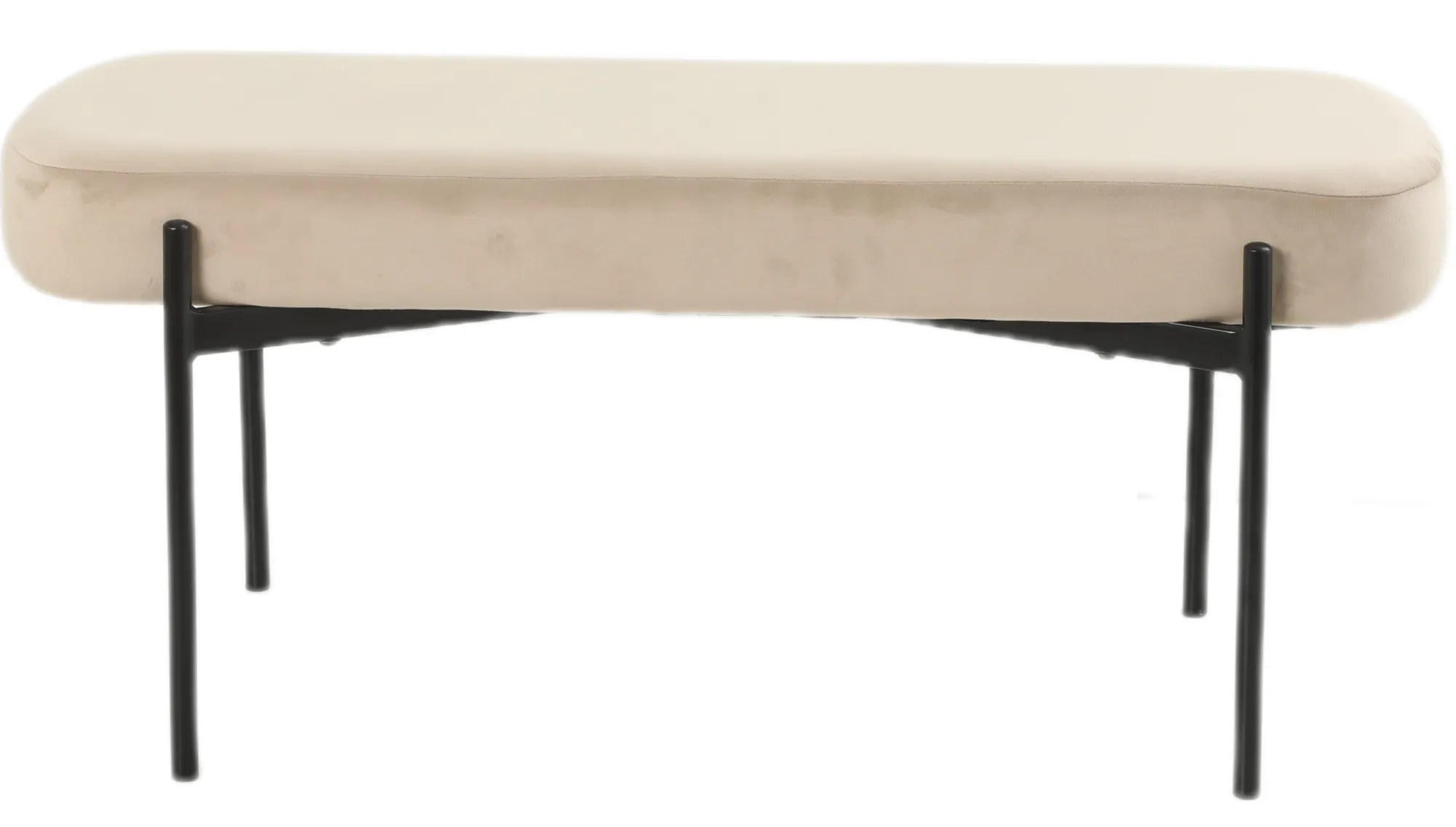 Homeville Amalie velour beige/sort