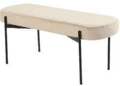 Homeville Amalie velour beige/sort