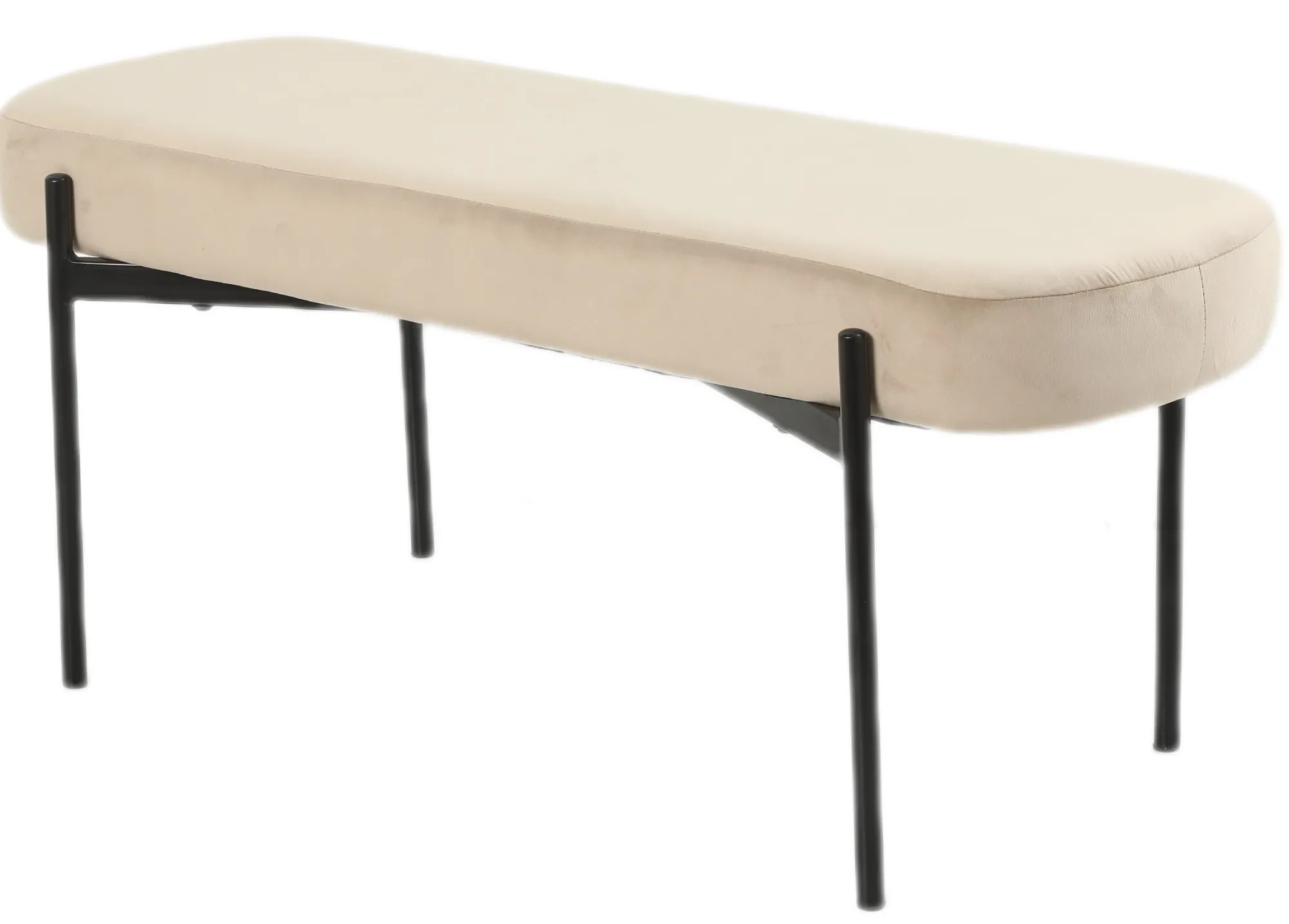 Homeville Amalie velour beige/sort