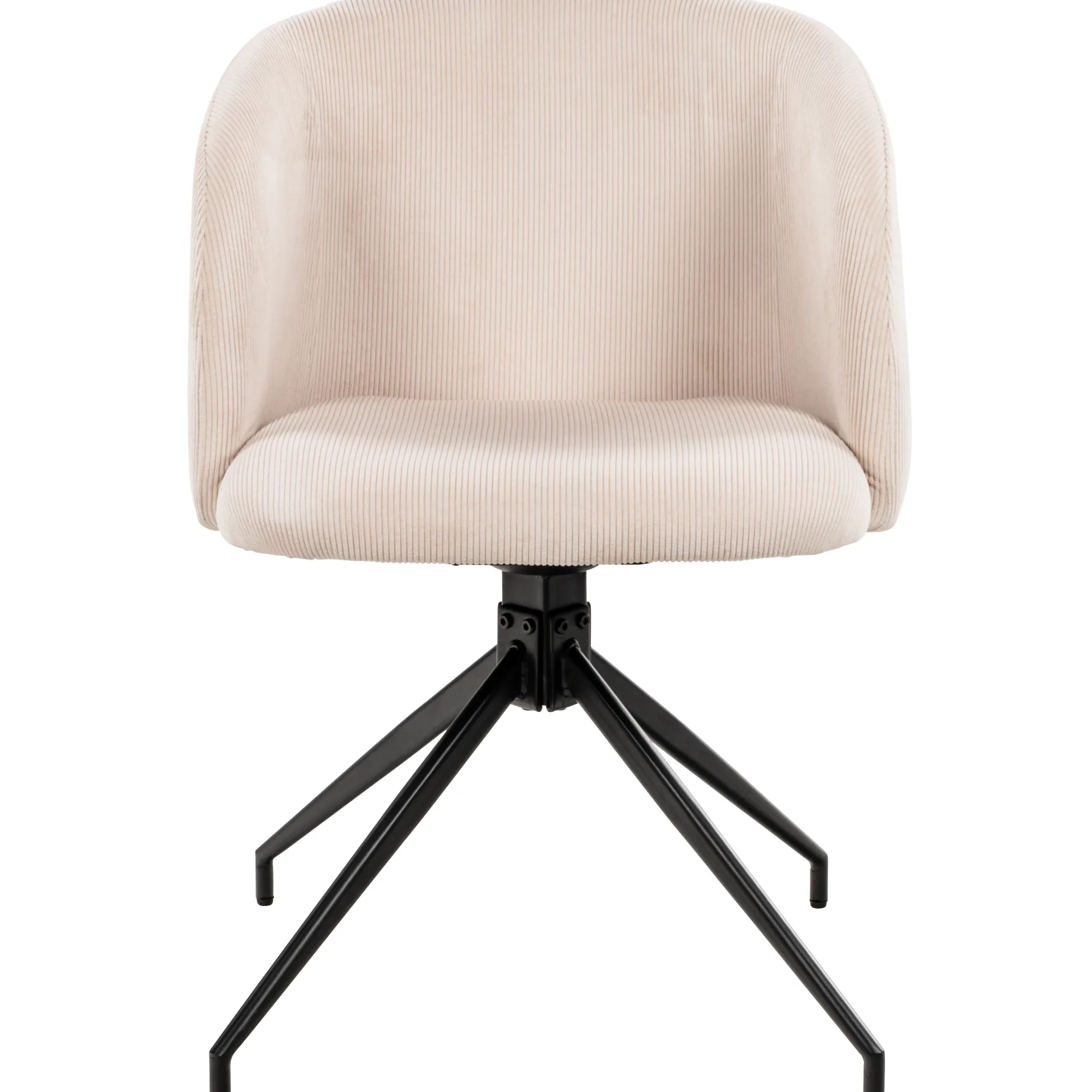 Homeville Amelia med drejefunktion fløjl beige