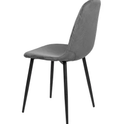 Homeville Anna fløjl grå
