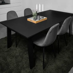 Homeville Anna fløjl grå