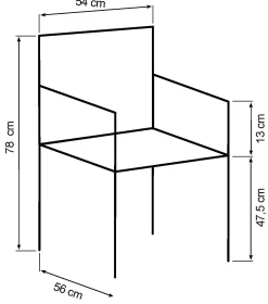 Homeville Annie med drejefunktion kunstlæder sort