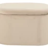 Homeville Aranda med opbevaring velour beige