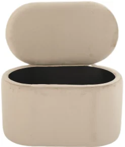 Homeville Aranda med opbevaring velour beige
