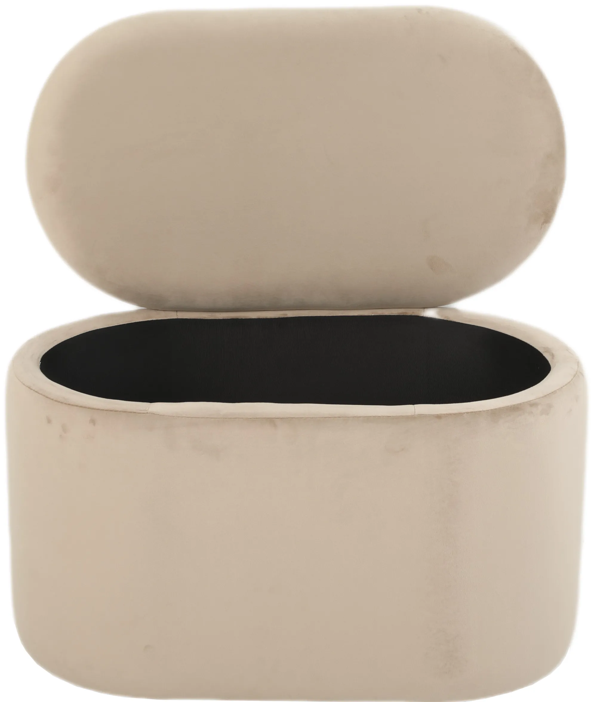 Homeville Aranda med opbevaring velour beige