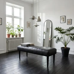 Furnhouse Athea læder sort