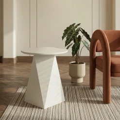 Furnhouse Aura creme hvid ø50x50cm
