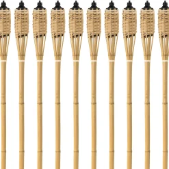 Moreland Bambusfakkelsæt natur 150cm