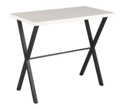 Homeville Barbord sæt Grappa hvid/Barstol sort