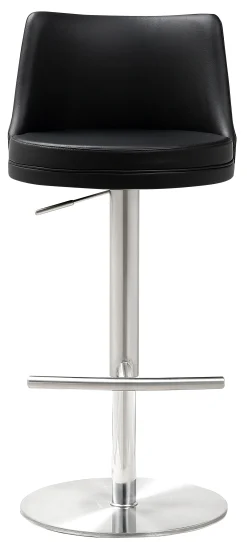 Homeville Barbord sæt Grappa sort/Luna barstol sort/krom
