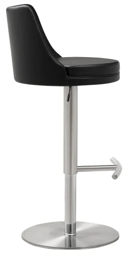 Homeville Barbord sæt Grappa sort/Luna barstol sort/krom