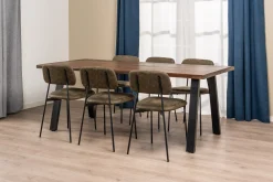 Homeville Beate suede mørkebrun