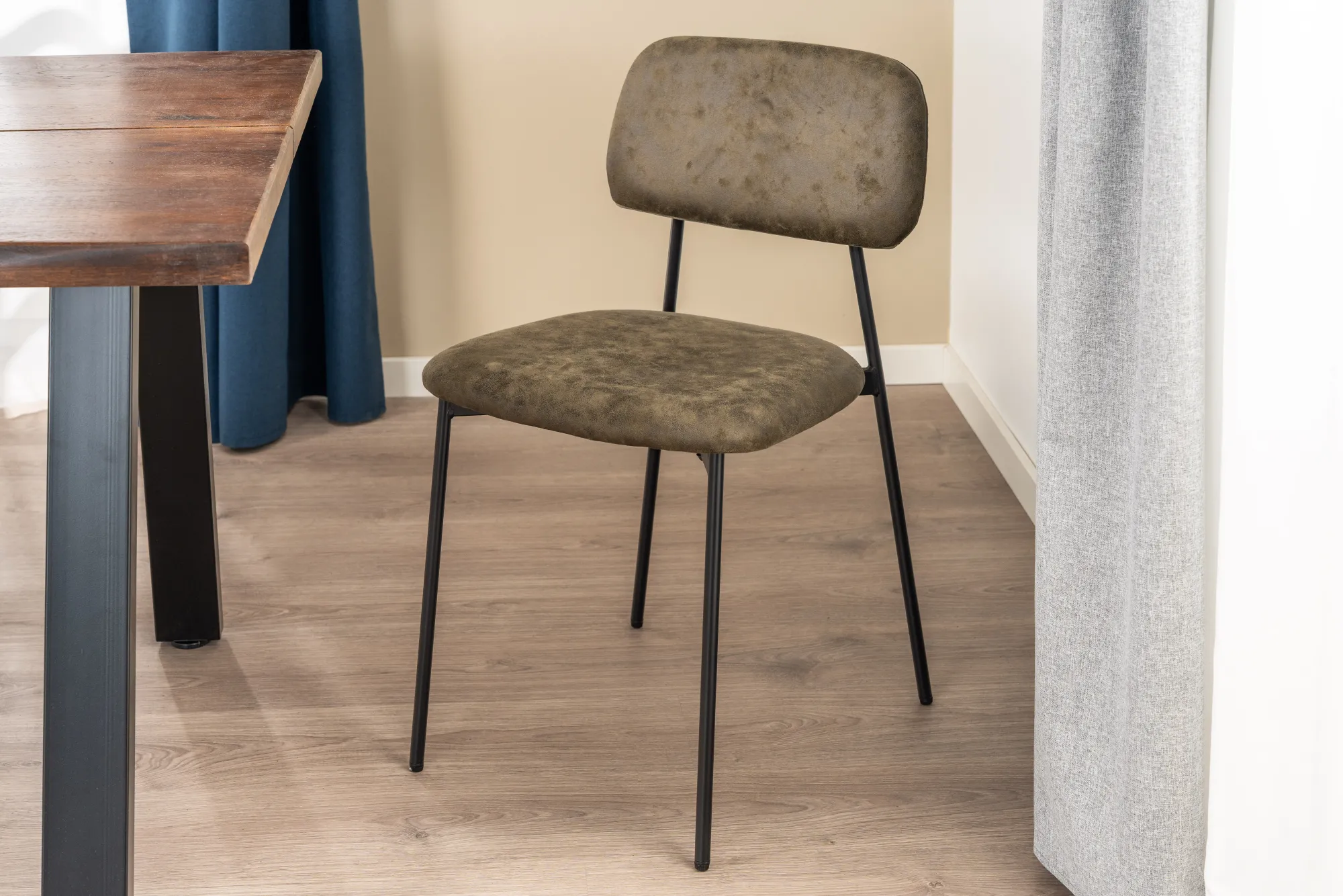 Homeville Beate suede mørkebrun