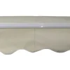 Essence Åben markise 300x200cm creme/hvid