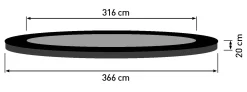 Bestplay Premium ø366cm Soft