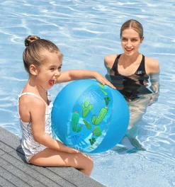 Bestway Badebold blå med print ø51cm