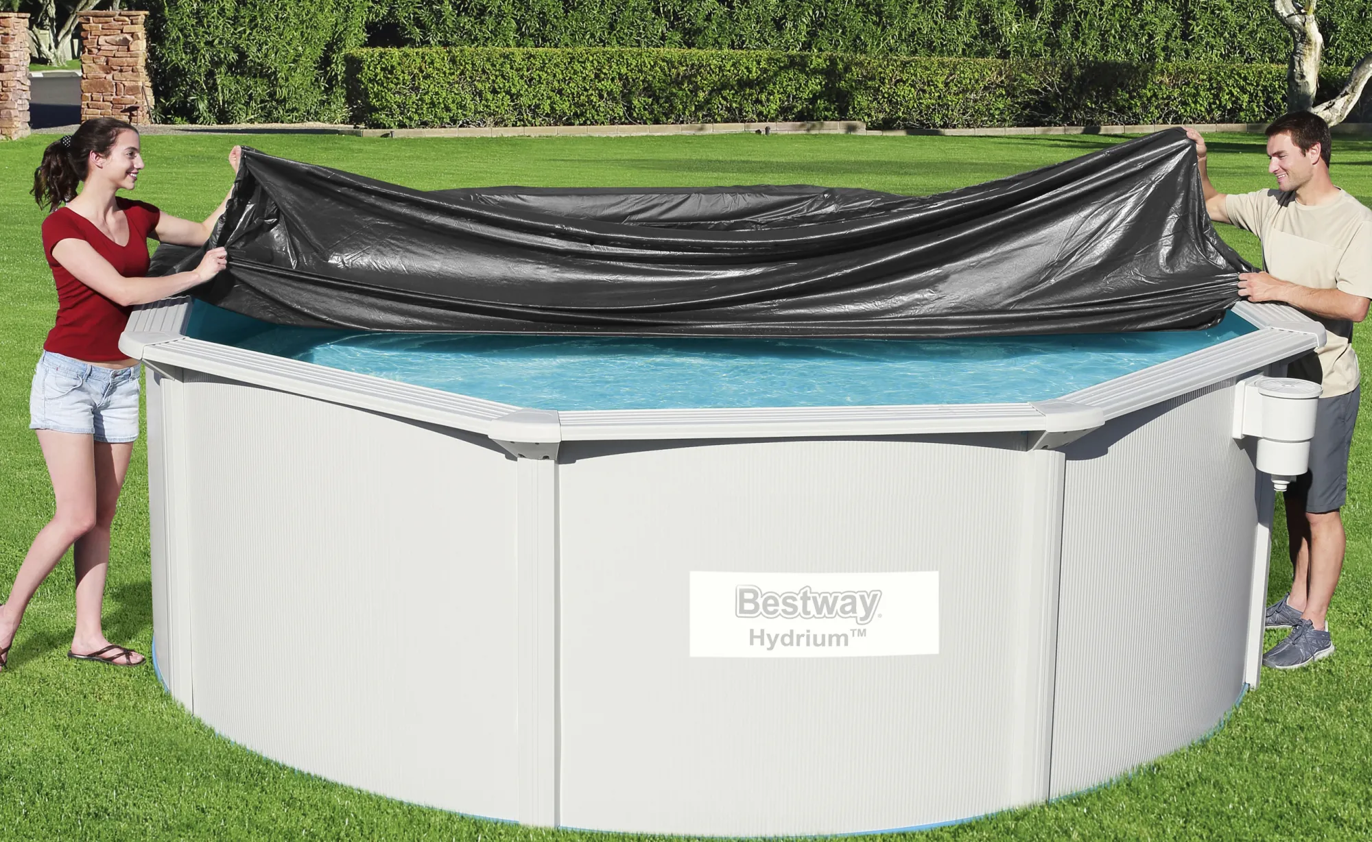 Bestway cover til pool ø396cm