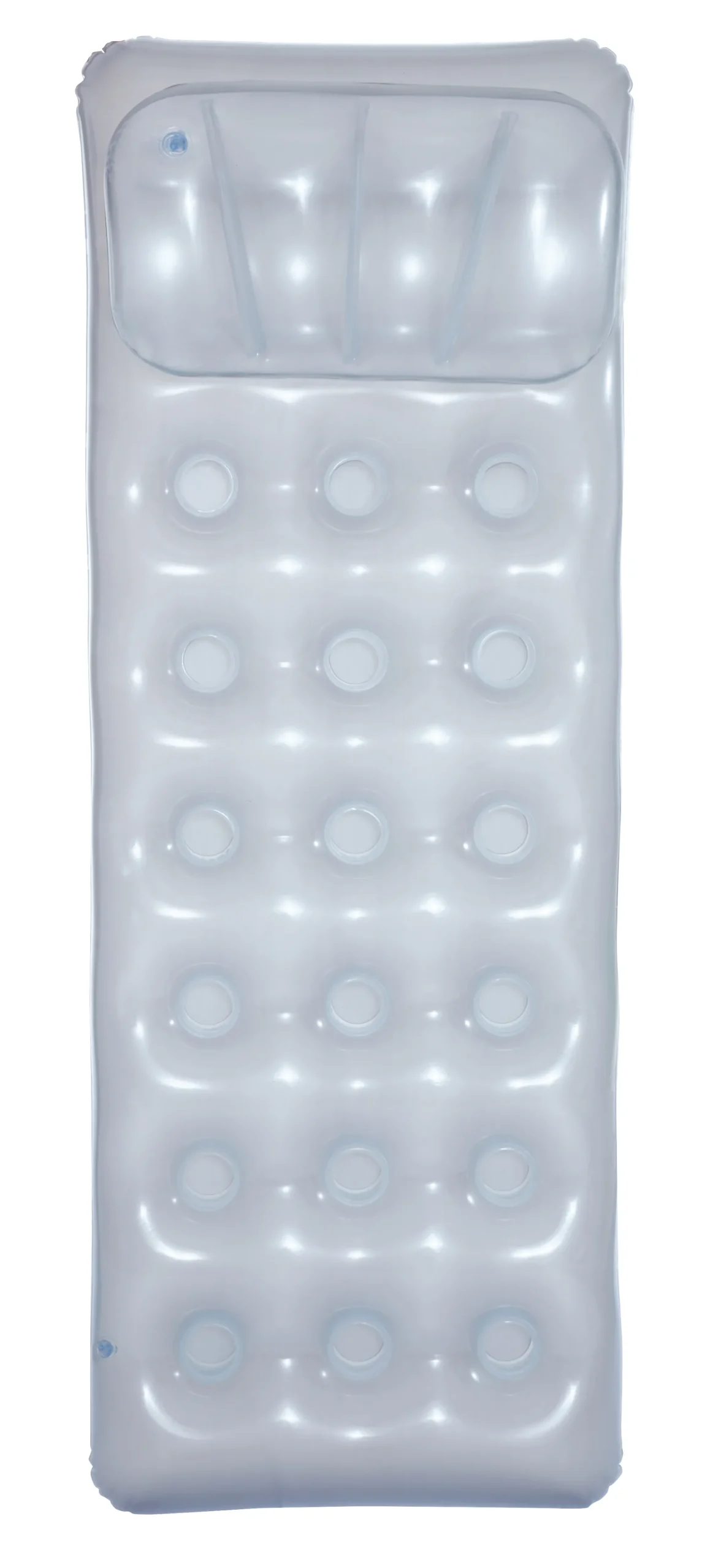 Bestway oppustelig luftmadras sølv 188x71cm