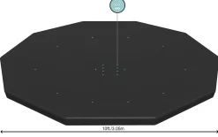 Bestway pool cover til pool ø305cm