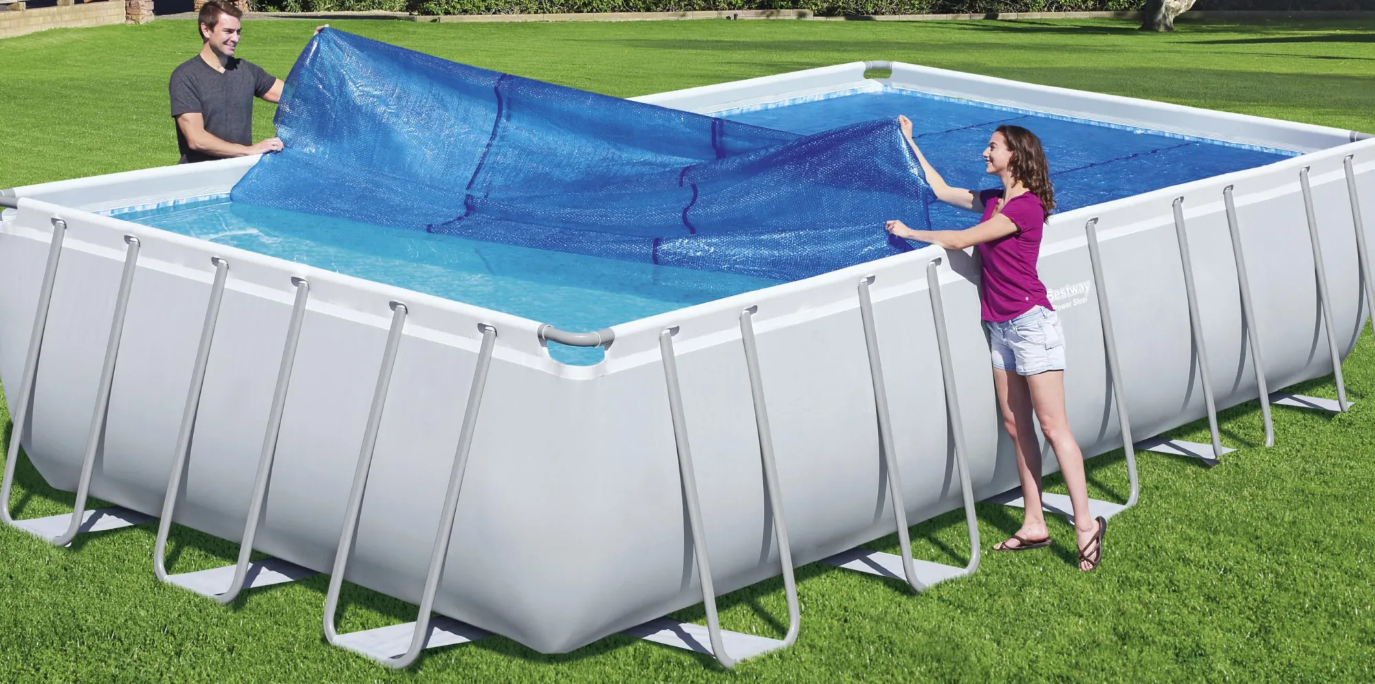 Bestway termocover til pool 640x274/732x366cm