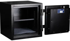 Workmann Brandsikkert pengeskab sort 45x44x43,5cm