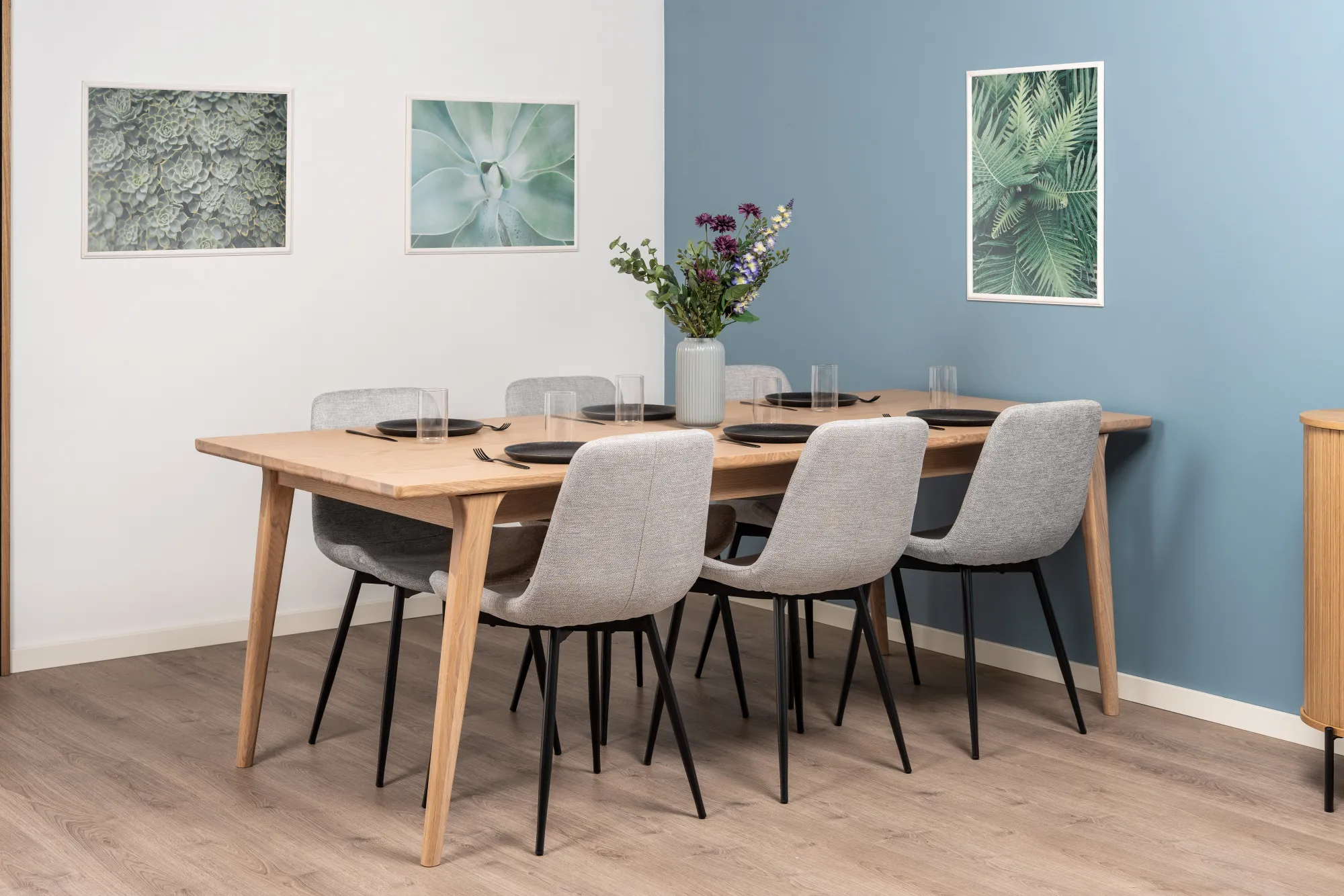 Homeville Calvia 270x95x75cm eg natur/natur