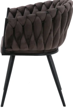 Homeville Carrie velour brun