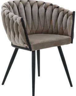 Homeville Carrie velour cappuccino