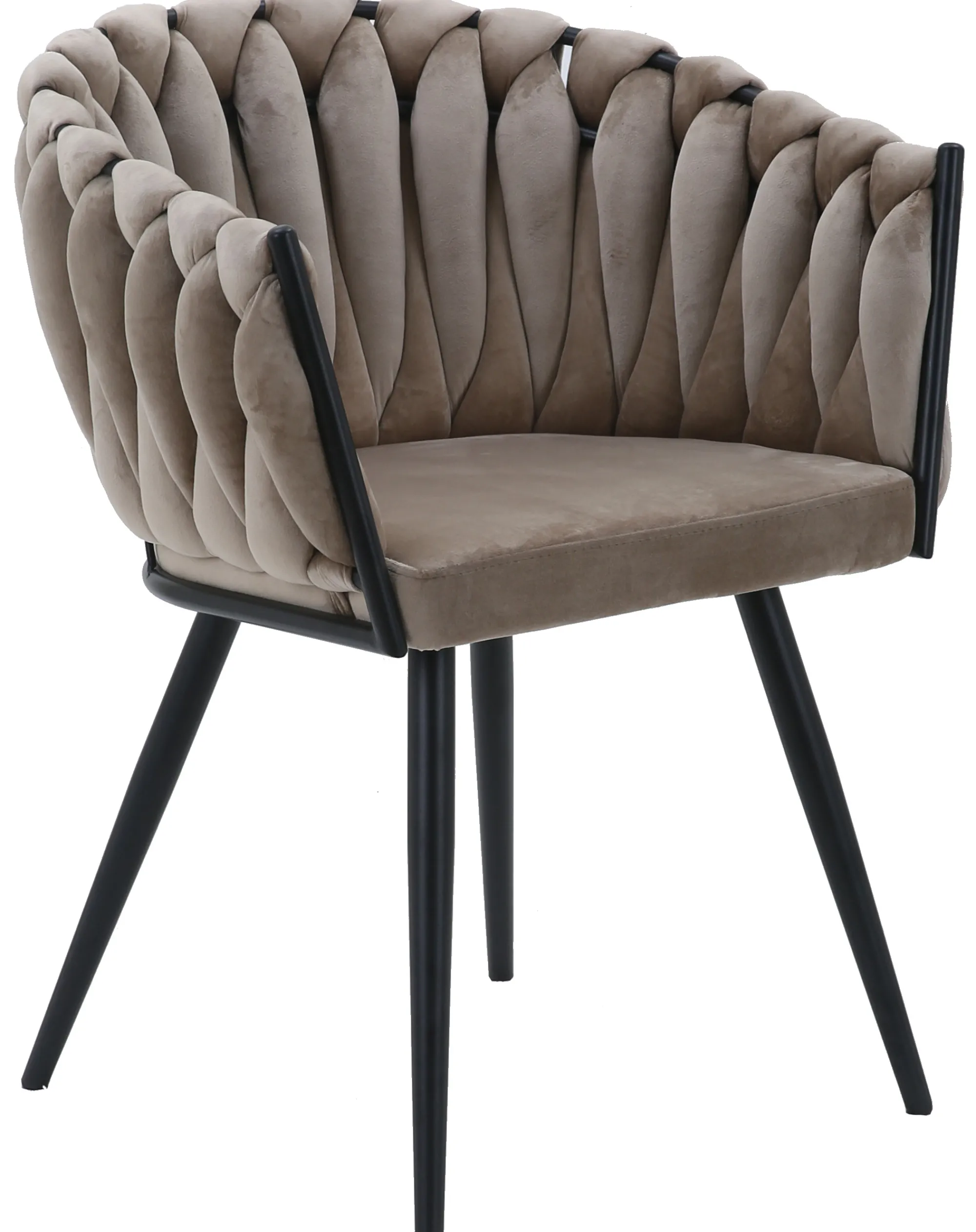Homeville Carrie velour cappuccino