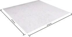 Coolsplash pool underlag 410x410cm