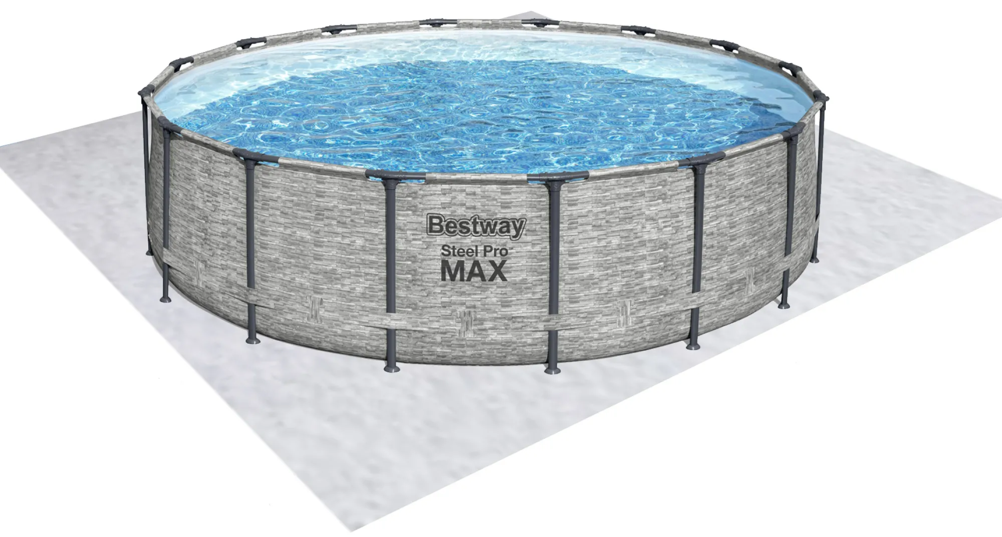 Coolsplash pool underlag 500x500cm