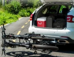 LivingBike Cykelholder foldbar til 2 elcykler