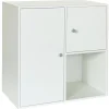 Homeville Drammen væghængt hvid 69,6x69,6x38cm