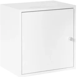 Homeville Drammen væghængt hvid 35,4x35,4x25cm