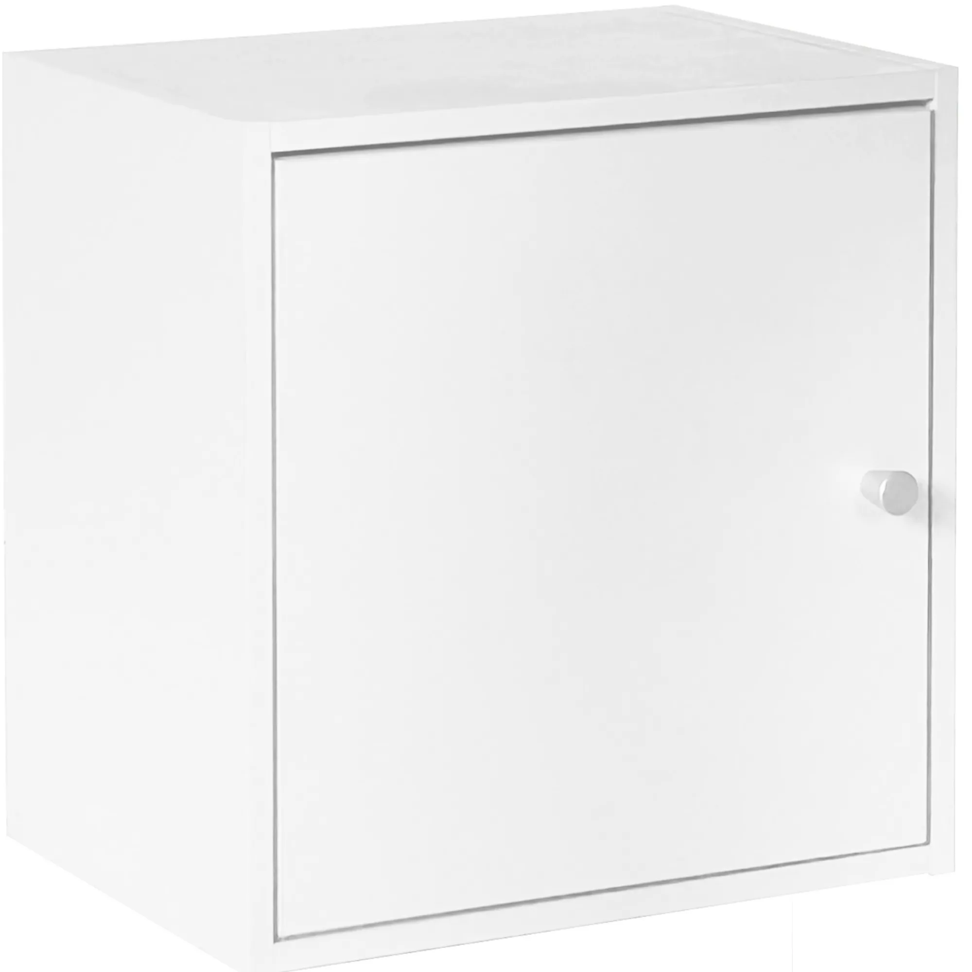 Homeville Drammen væghængt hvid 35,4x35,4x25cm