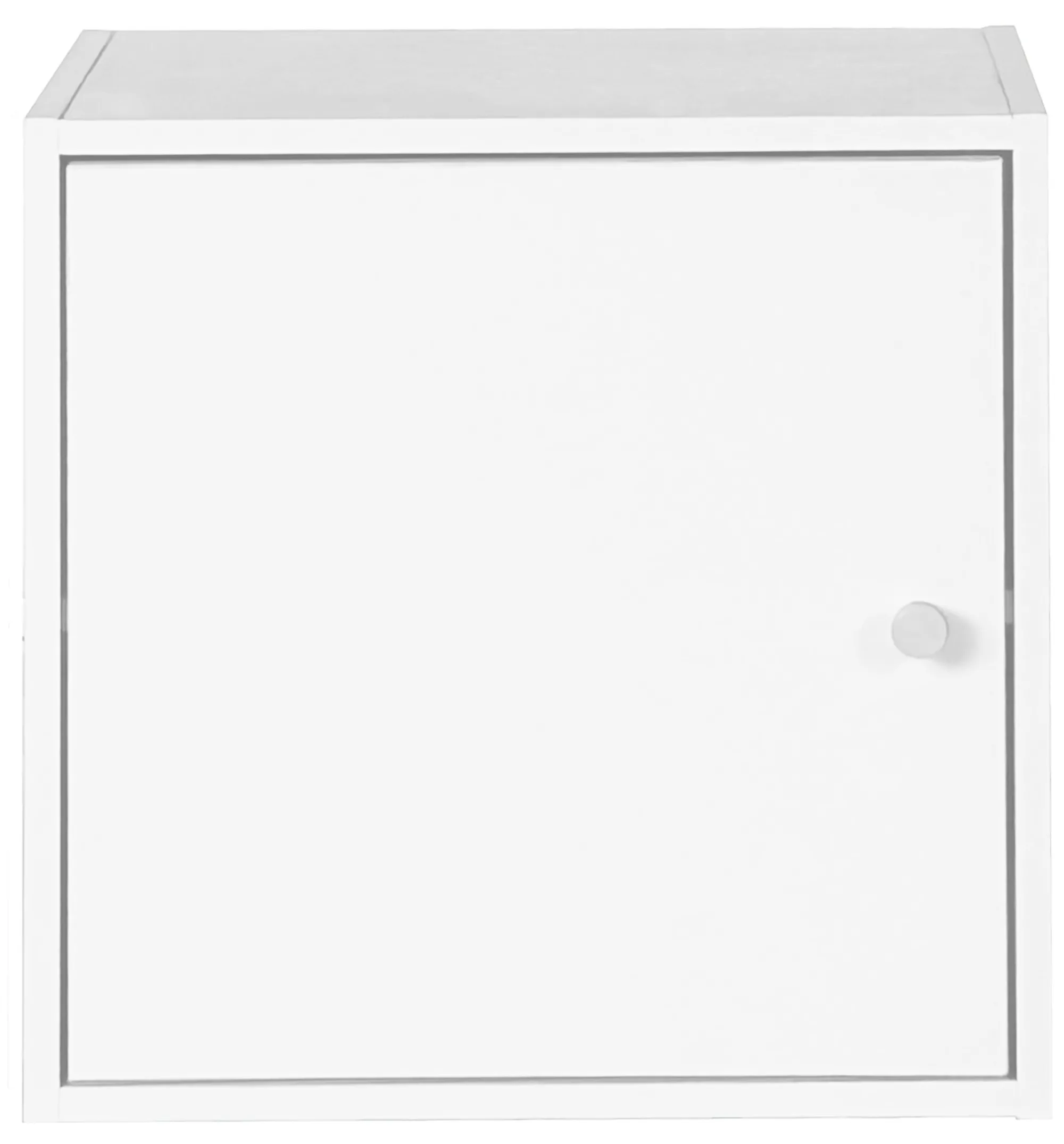 Homeville Drammen væghængt hvid 35,4x35,4x25cm